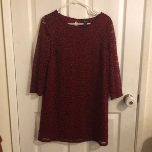 Forever 21 All Over Lace Dress Size M
